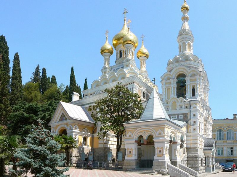 Паломнические места в Крыму – Храм Александра Невского в Ялте