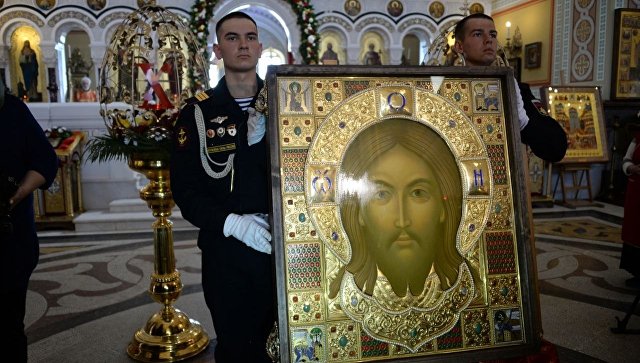 Икона «Спас Нерукотворный» в Крыму